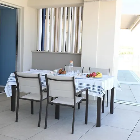 דירה Se125 - Senigallia, Esclusivo Trilocale Fronte Mare Con Piscina סניגליה